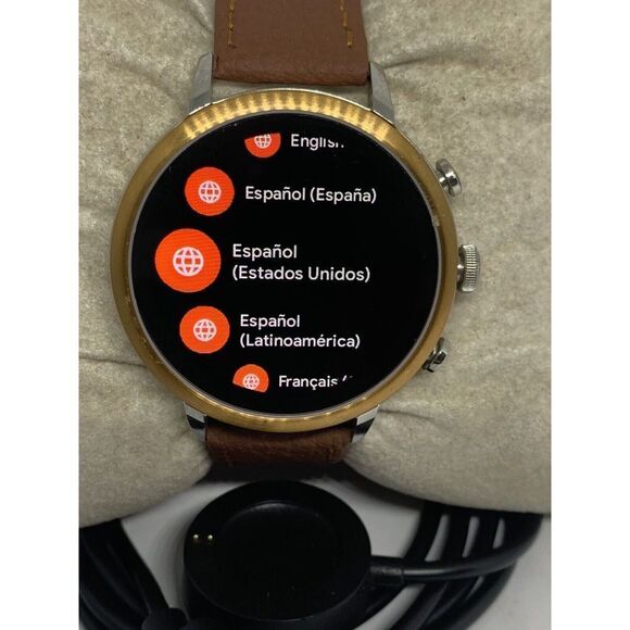 Fossil Gen 4 Authentic Digital Dial Smart Watch Custom Band FTW6016 ZA656 - Picture 2 of 12